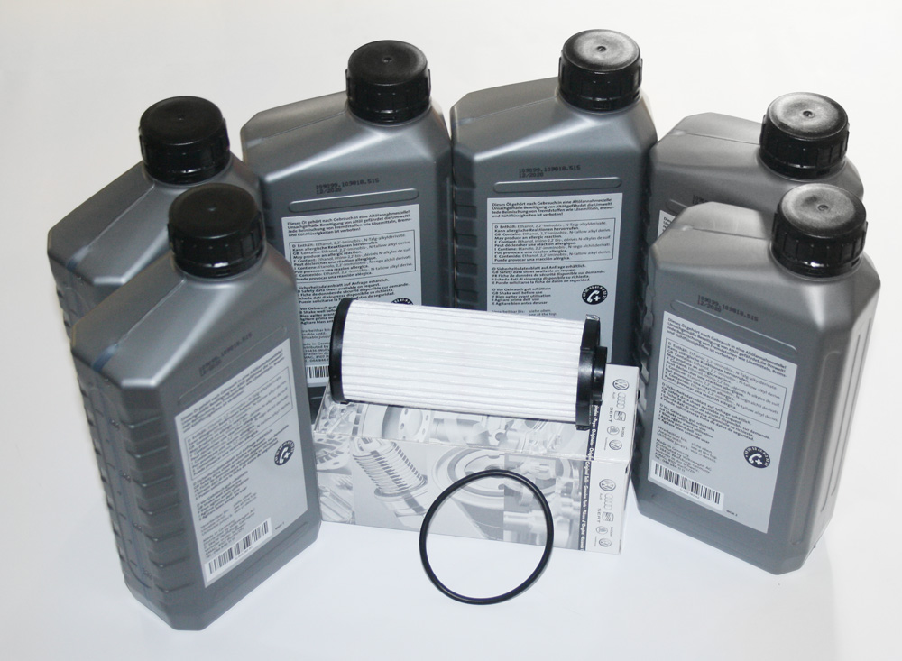 DSG Ölwechsel Kit Original VW Audi 6Gang 7Gang Automatik Getriebe Öl Filter VW