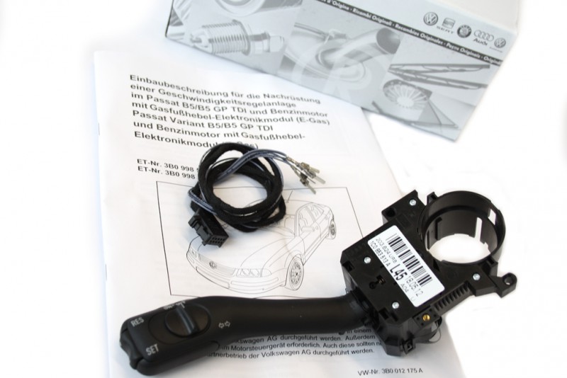 Passat 3B 3BG Tempomat Original Nachrüstsatz, GRA VW AUDI Original Ersatzteile und