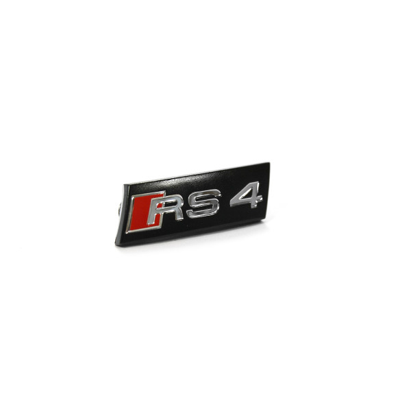 Original Audi RS4 Plakette Lenkrad Emblem Logo Schriftzug Clip