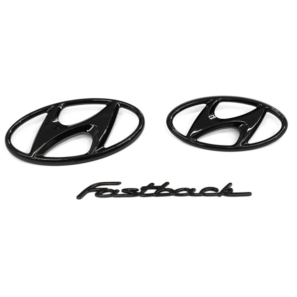 Original Hyundai i30 Fastback N Logo Emblem 3-teilig Schriftzug