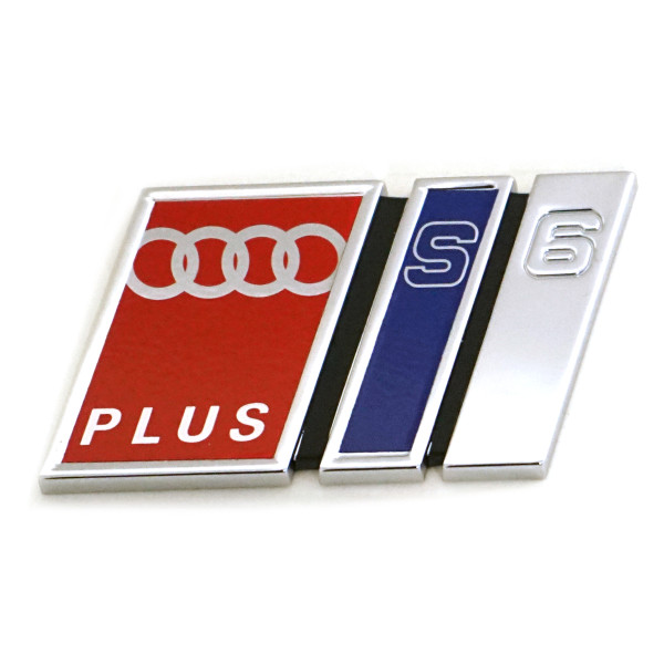 Original Audi S6 Plus Avant Schriftzug hinten Heckklappe Logo Emblem 4A9853735C2ZZ