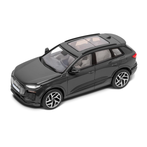 Original Audi Q6 e-tron Modellauto 1:43 Miniatur Modell grau 5012326631