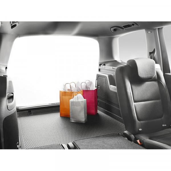 ELMASLINE 3D rubberen kofferbakmat voor Seat Alhambra vanaf 2017 (7N) - bovenste laadbodem | kofferbakmat kofferbakafdekking