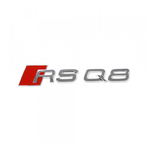 Original Audi RSQ8 Schriftzug hinten Heckklappe Emblem Logo chrom