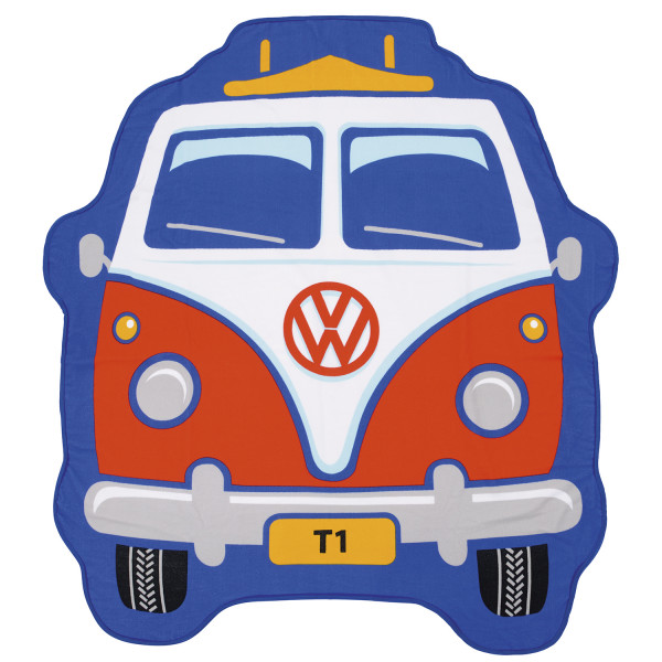 VW T1 Bus Kinder Strandtuch Handtuch Badetuch Bulli Logo 145x150cm BGG1694