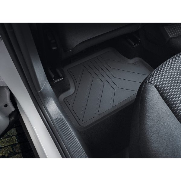 Produktbild von Original VW ID.4 Gummi Fußmatten Premium Allwettermatten 4x Gummimatten 11b06150082v Sonderangebot