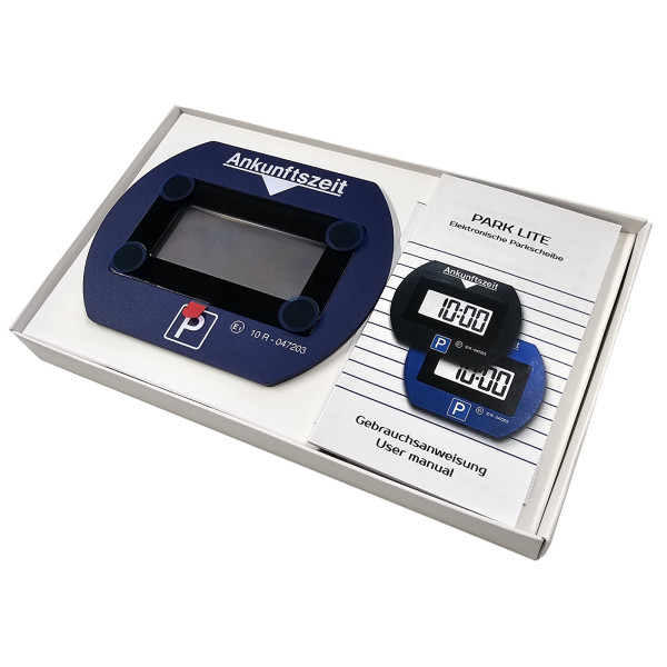 Needit Park Lite Blau elektronische Parkscheibe Digitale Parkuhr 1411