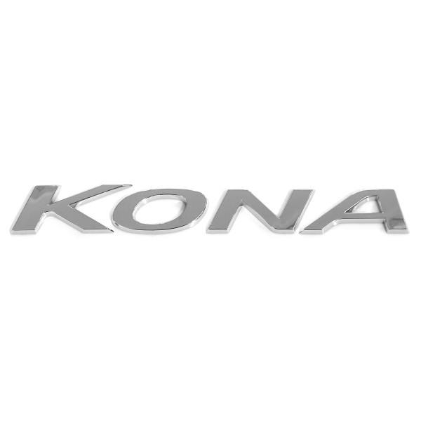 Original Hyundai Kona Schriftzug Aufkleber Heckklappe Emblem Logo chrom 86310J9000