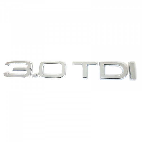 TDI Emblem Zeichen Chrom Schriftzug Aufkleber Grill Heckklappe Kotflügel Logo 3D 