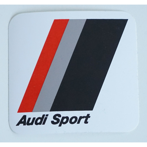 Audi Sport Aufkleber klein Logo Sticker Schriftzug Dekorfolie A16-2018