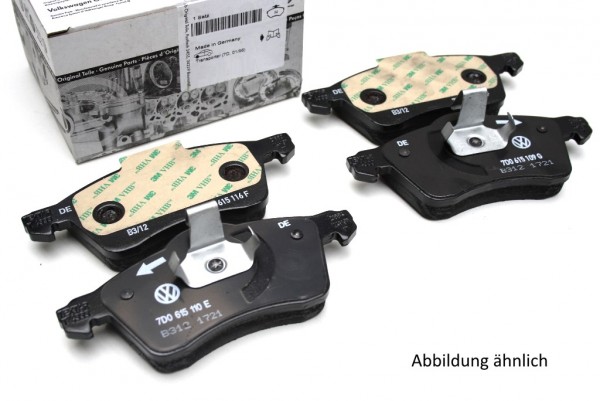 Original VW Audi Bremsbeläge vorn Bremsen Beläge 8D0698151D
