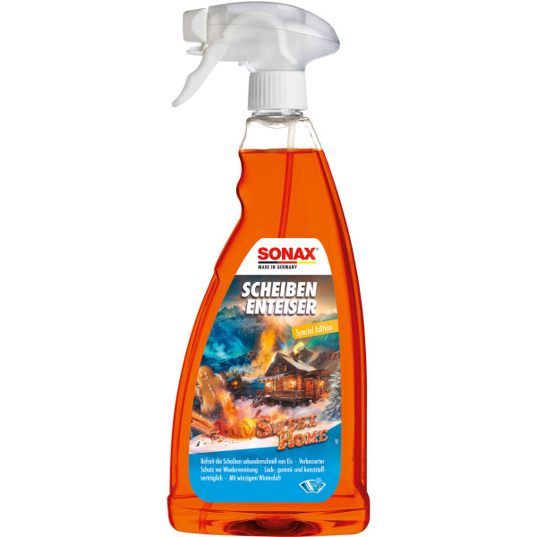 SONAX Scheibenenteiser SweetHome Winterduft Enteiser-Spray 1L Sprühflasche 01373410