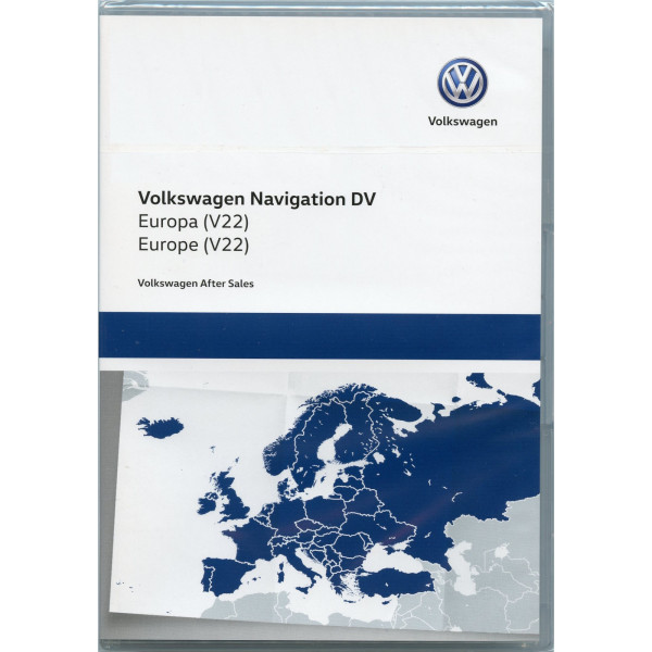 SD Karte Europa V22 Navigationssystem Update Navi Original VW Kartendaten Discover Pro 510919866CD