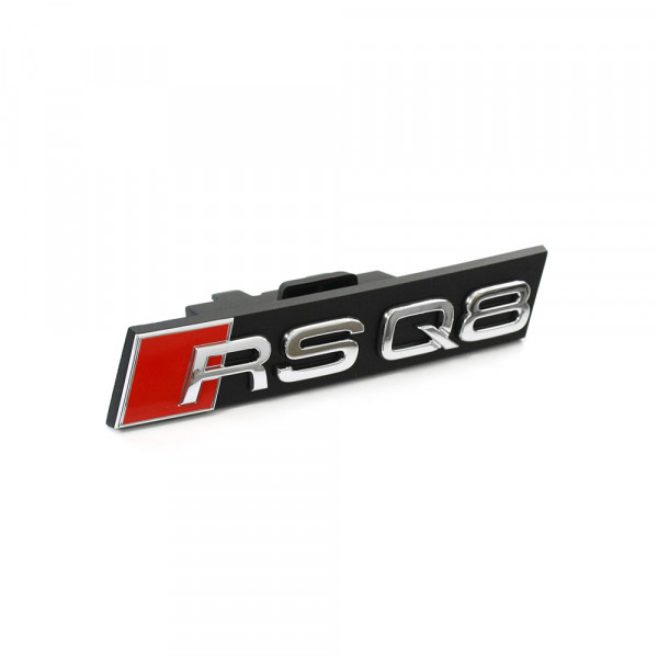 Original Audi RSQ8 Schriftzug Kühlergrill Tuning Emblem Exclusive Logo chrom
