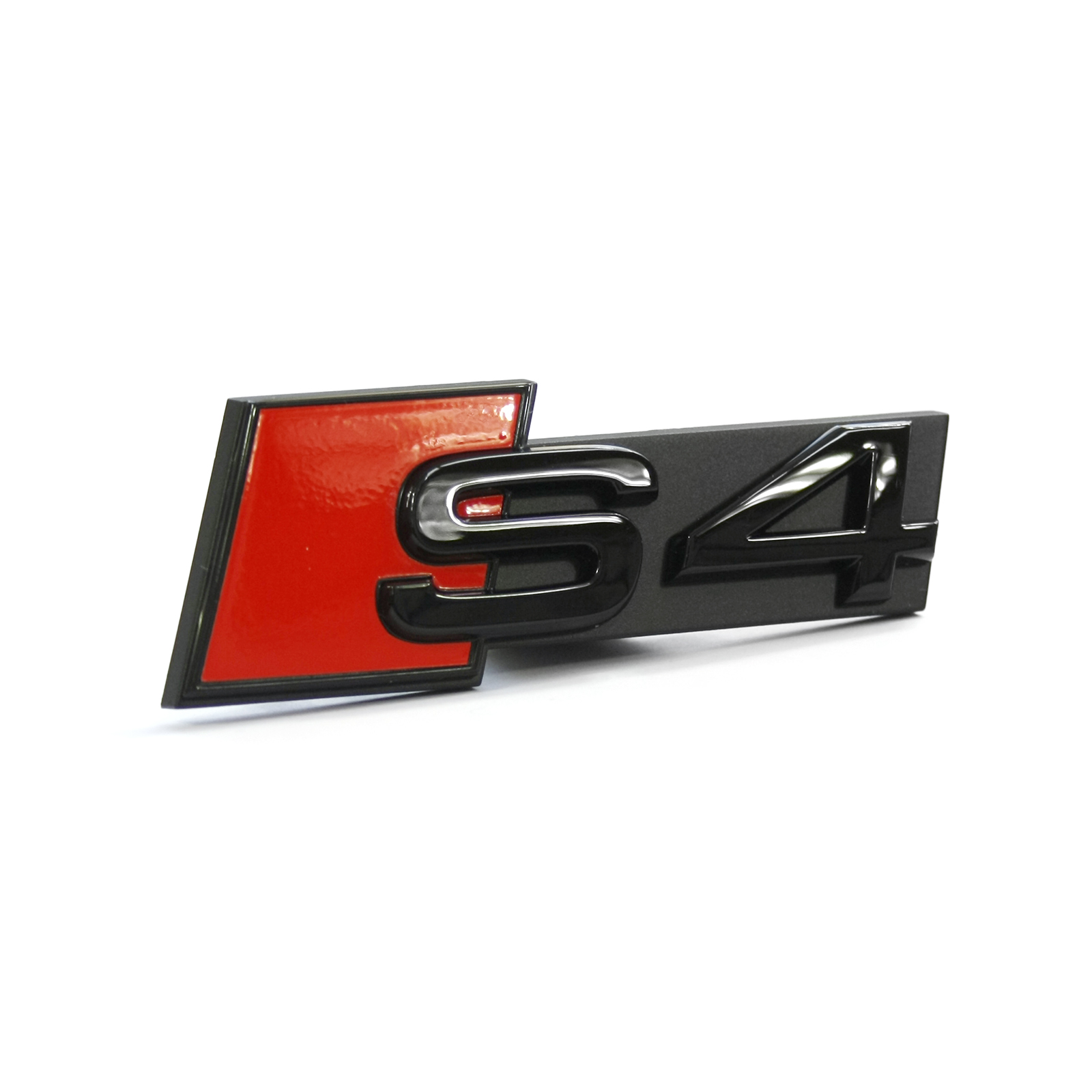 Emblème S6 Noir/rouge Audi Pour Calandre – Sticker Tuning Exclusive Black Edition
