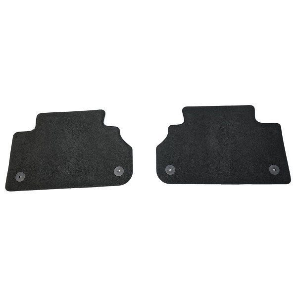 Original Audi Q5 (FY) Fußmatten Premium Velours Textilfußmatten hinten 2x Stoffmatten 80A864450AQA5