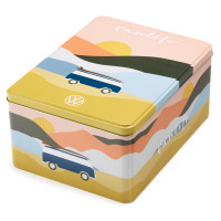 Original VW Blechdose Vanlife Vorratsdose Keksdose T1 Design 1K6069649 Original VW Blechdose Vanlife Vorratsdose Keksdose T1 Design 1K6069649