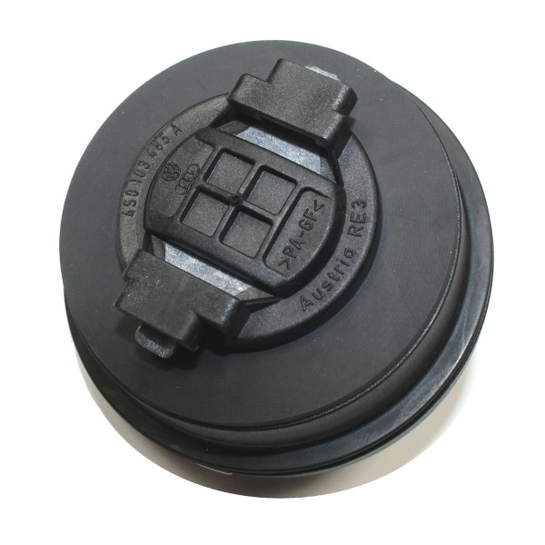 Original Audi R8 (Typ 4S) Öldeckel Aluminium Verschlussdeckel