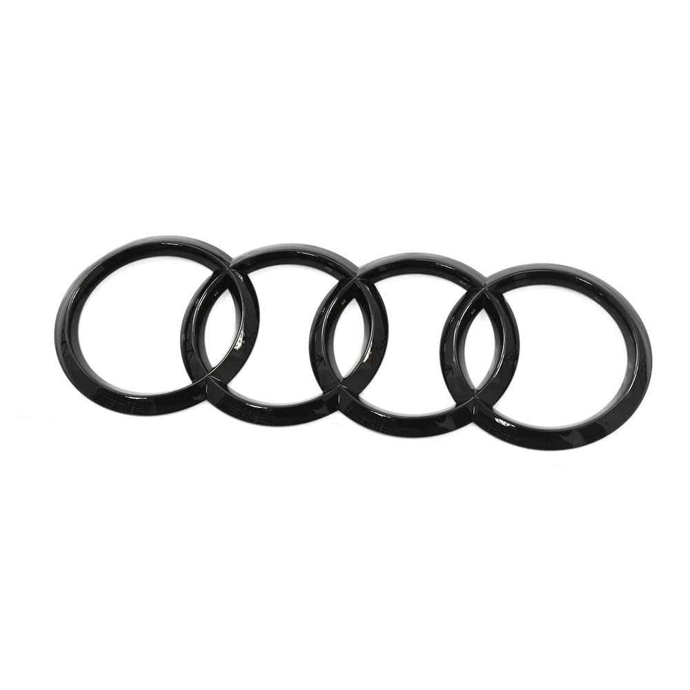Original Audi Q8 RSQ8 Emblem Logo Ringe schwarz 4H0853605C T94