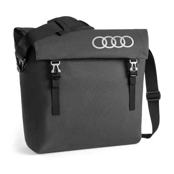 Original Audi Sport Tragetasche Messenger Bag Tasche dunkelgrau 3152000300