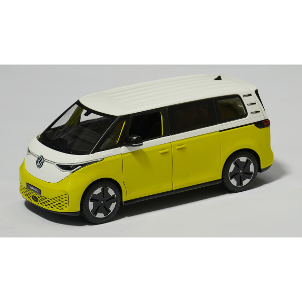 Modellauto VW ID.Buzz weiß/gelb Maßstab 1:24 Miniatur Z058731IDB