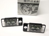 Original Audi LED Kennzeichenleuchten SET (A3 A4 A6 A8) Original Audi LED Kennzeichenleuchten SET (A3 A4 A6 A8)