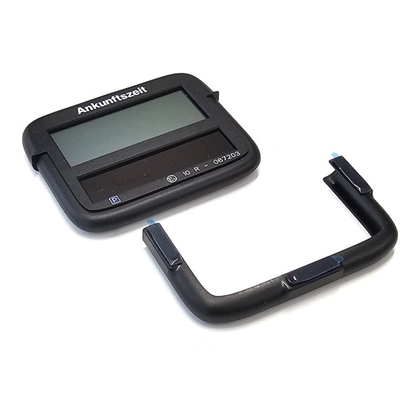 Needit Park Micro Solar elektronische Parkscheibe Digitale Parkuhr schwarz 9010