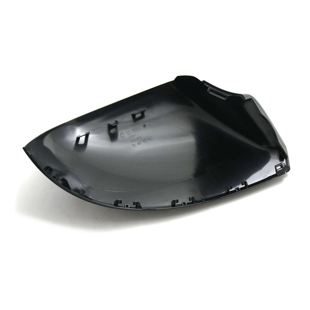 HZ-DESIGN kompatibel mit/Ersatz für Aussenspiegel Abdeckung Spiegelkappe  Rahmen links Gehäuse schwarz passend für VW T5 und VW Caddy 03-09