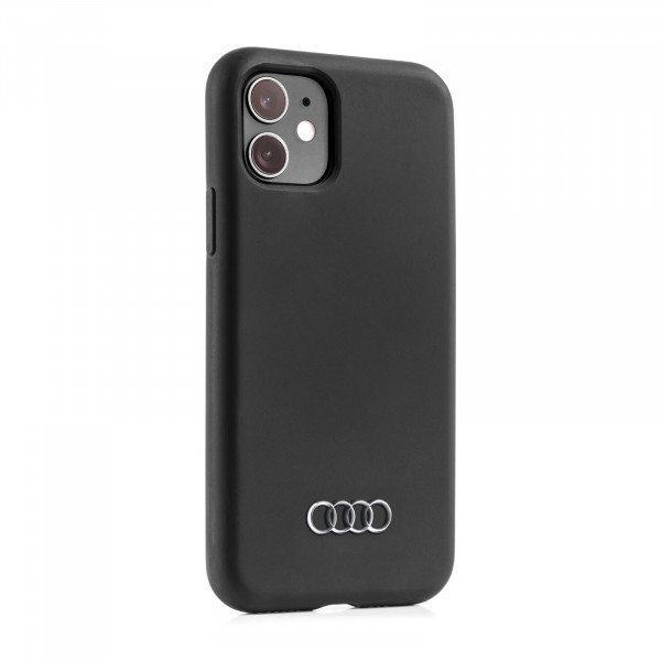 Original Audi Sport Smartphone Case Ringe Emblem Cover schwarz 3222000200