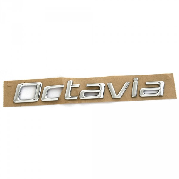 Original Skoda Octavia II (1Z) Schriftzug hinten Heckklappe Emblem Zeichen Logo chrom