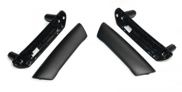 Griffschalen-Set Original VW T5 Zuziehgriff Satinschwarz Haltegriff innen vorn
