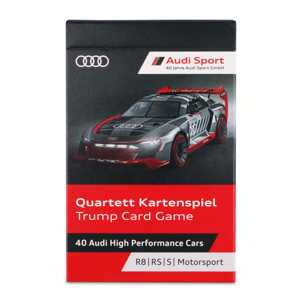 Audi Quartett Kartenspiel Motorsport 40 Jahre Jubiläum 3202303000