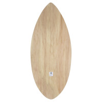 Board Masters VW Collection - Volkswagen T1 Bulli bus skimboard van echt hout (104 cm) (front rood/natuur