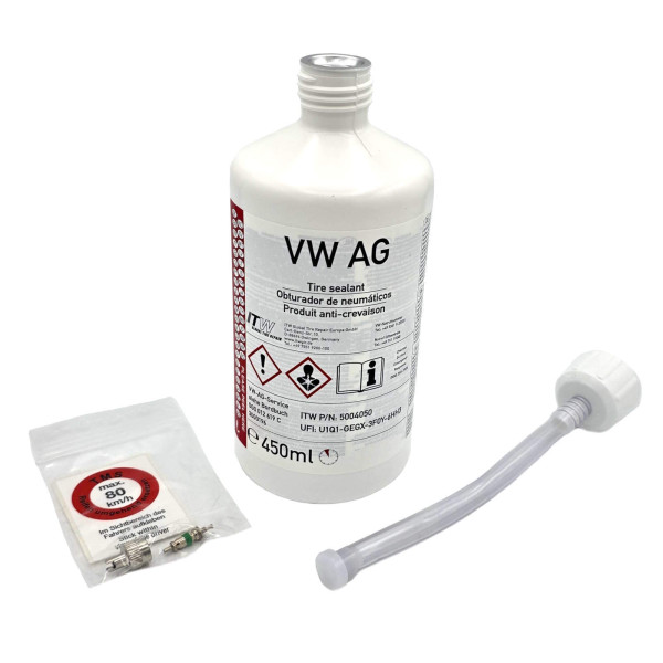 Original VW Reifendichtmittel Reifenpannen-Set Sicherheit 5G0012619C