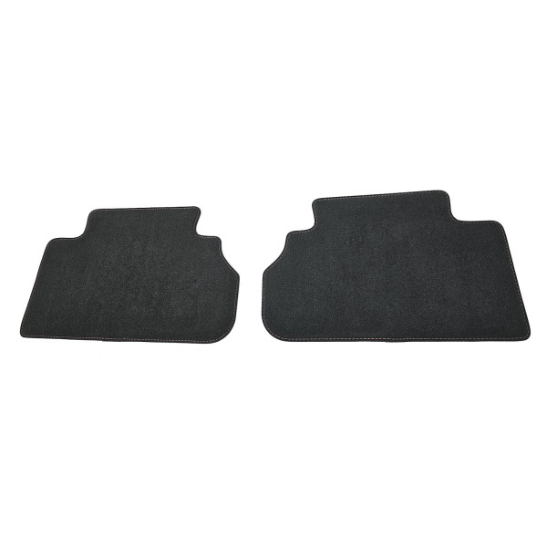 Original Audi Q5 (FY) Fußmatten Premium Velours Textilfußmatten hinten 2x Stoffmatten 80A864450BBMU
