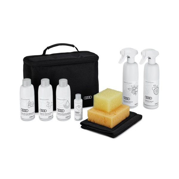 Original Audi Pflegemitteltasche Sommer Reinigung Pflege Politur Reiniger 4L0096353C