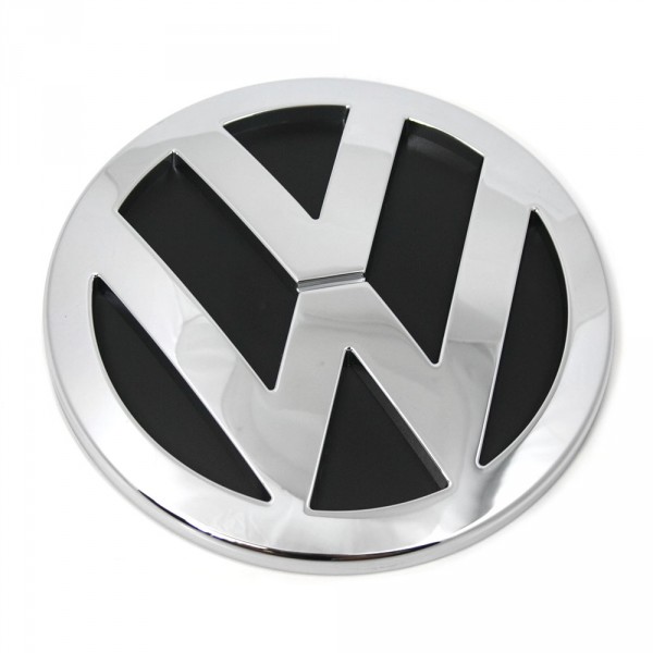 Original VW T5 Transporter VW-Emblem hinten Heckklappe Logo chrom