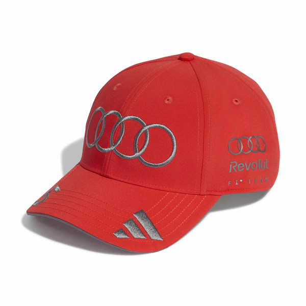 Original Audi Formula One Basecap Formel1 Bortoleto Baseballkappe Cap Kappe rot 3132601703
