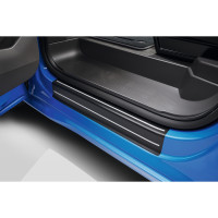 Original VW T7 Multivan Schutzfolie Einstiegsleisten 2-teilig Türen vorn schwarz/silber 7T0071310ZMD Original VW T7 Multivan Schutzfolie Einstiegsleisten 2-teilig Türen vorn schwarz/silber 7T0071310ZMD