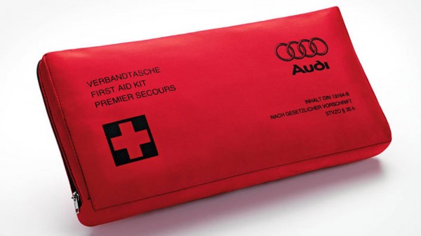 Verbandtasche Original Audi Erste Hilfe, Verband nach DIN13 164-2014