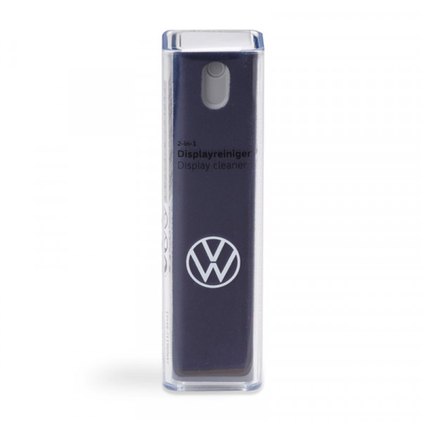 Original VW Displayreiniger 2-in-1 Display Mikrofaserhülle Touchscreen blau 000096311AD530