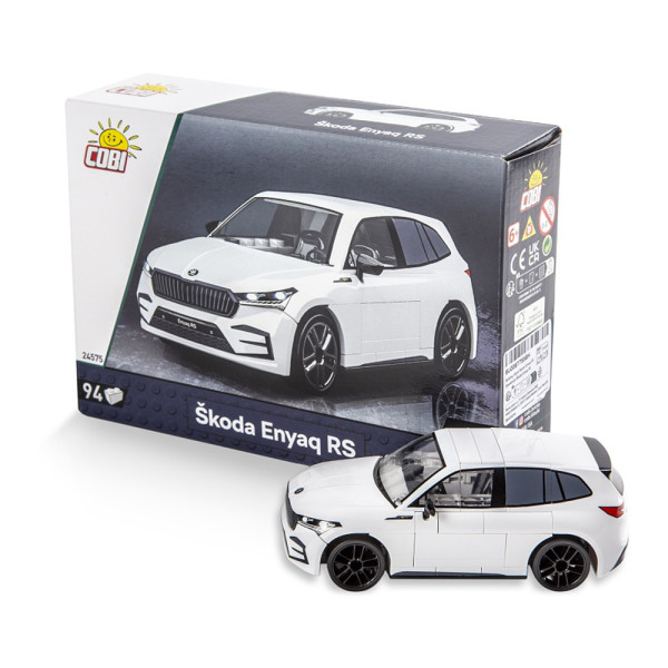Skoda COBI Bausatz Modellauto 1:35 Enyaq RS Bausteine Spielzeug Modell 6U00877558H