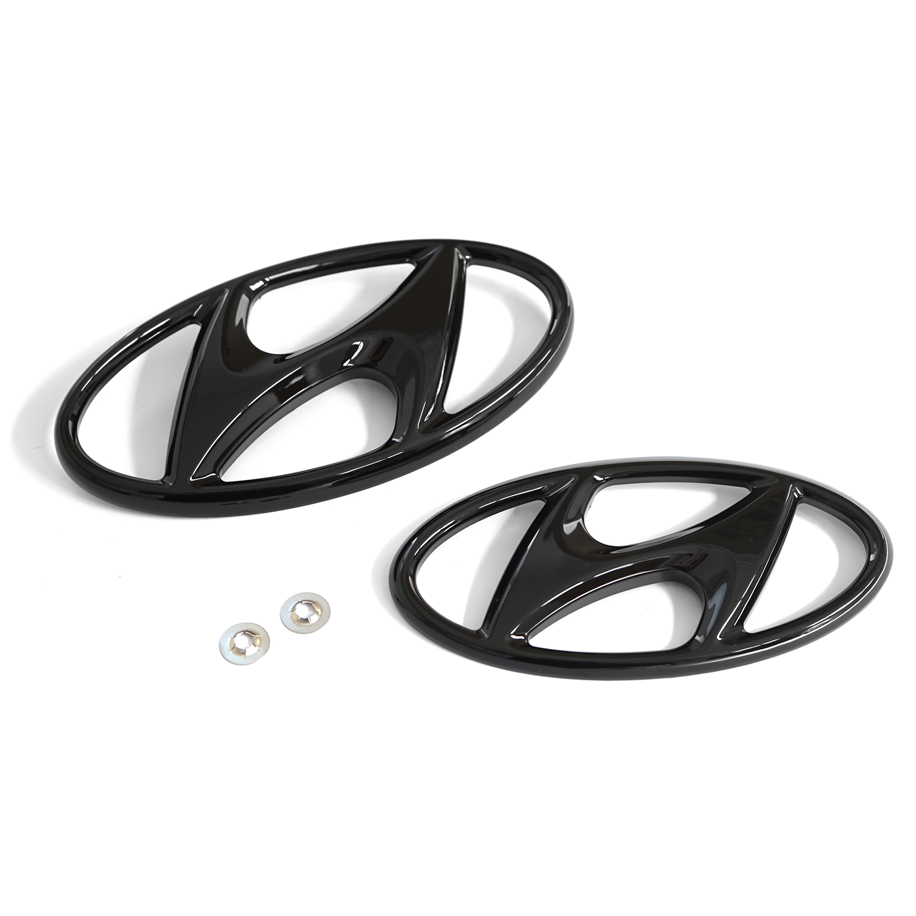 Original Hyundai Kona N Logo Emblem 2teilig Schriftzug schwarz