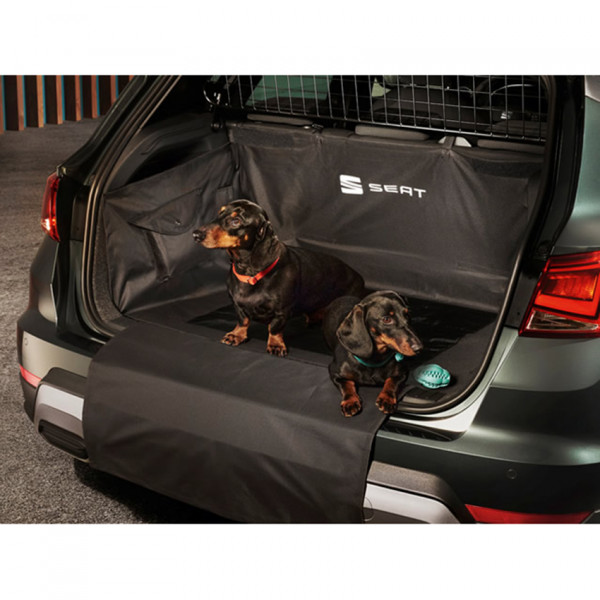Original Seat Kofferraumabdeckung Kofferraummatte Schutzmatte Hund Haustier 000061609D