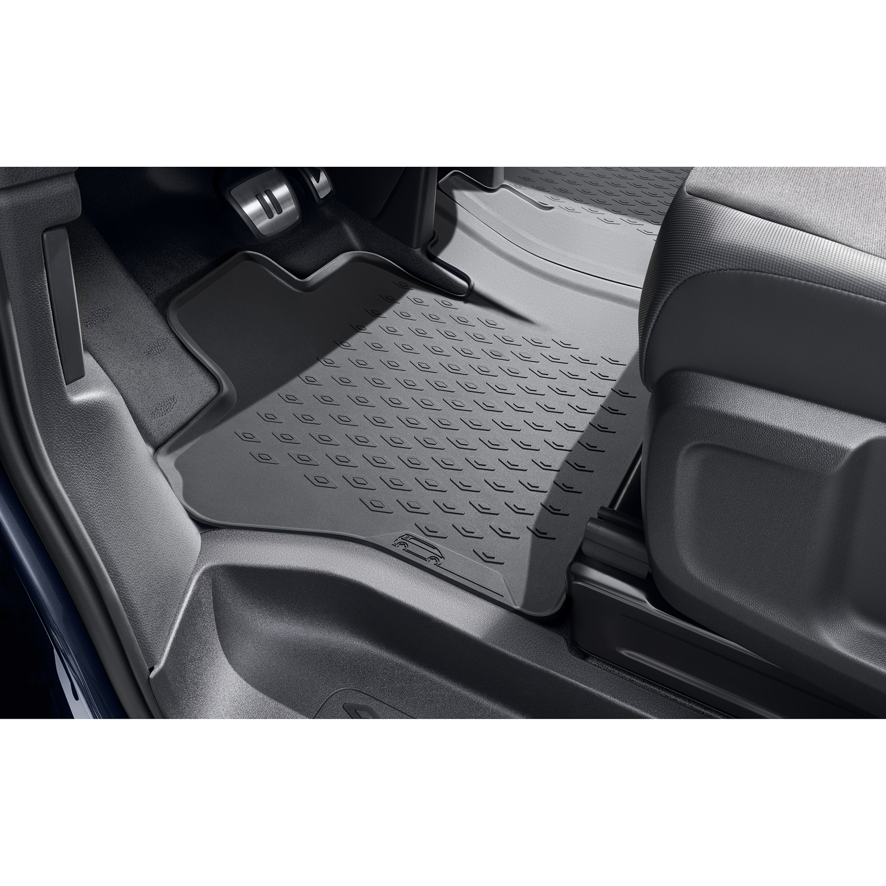 ELMASLINE Auto-Fußmatten Gummi (4 St), für VW ID.BUZZ (2022-2024