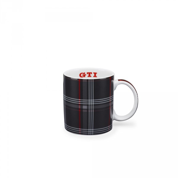 Original VW GTI Tasse Becher Kaffeetasse Clark Design schwarz/rot 5KA069601