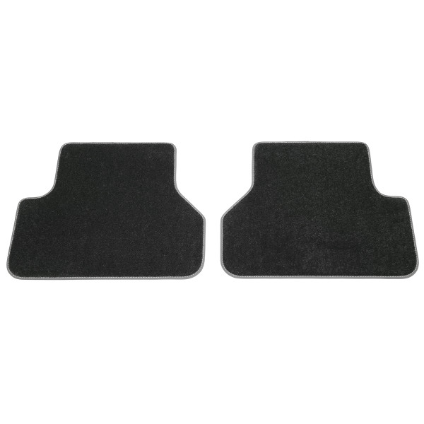 Original Audi Fußmatten Premium Velours Textilfußmatten Stoffmatten hinten 8W0061276CMNO