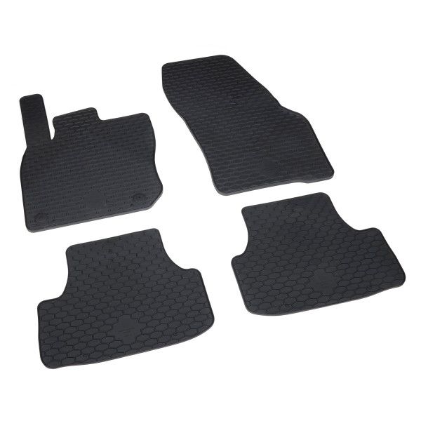 Original VW T-Roc 2 (D4) Gummi Fußmatten 4x Allwettermatten Plus Gummimatten 2GV061550041