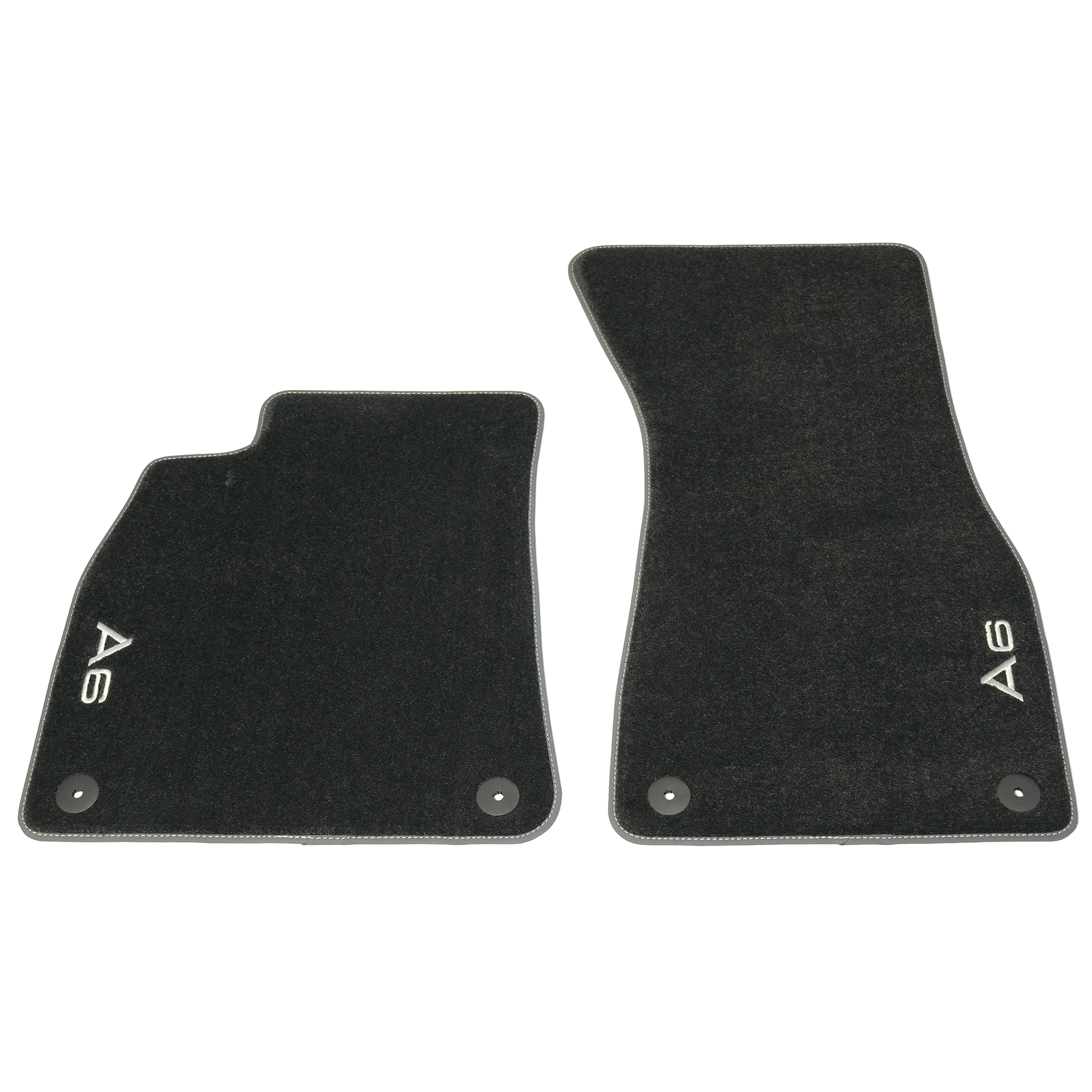 Original Audi A6 C8 4A Fu matten Premium Velours Textilfu matten 
