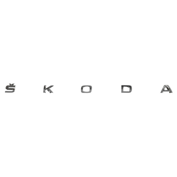 Original Skoda Schriftzug Heckklappe Emblem Logo Zeichen chrom 1ST853687D2ZZ